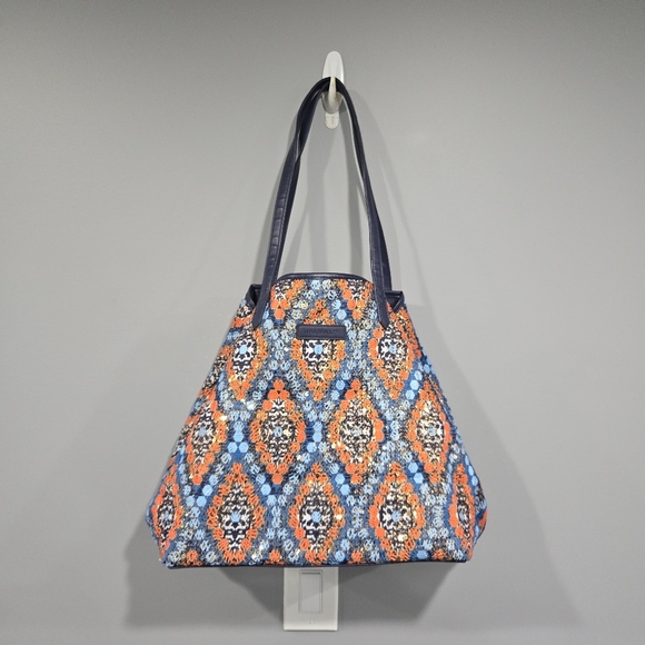🐢 Vera Bradley Summer Sparkle Marrakesh Beads Tote Bag Convertable Tote - Picture 14 of 14
